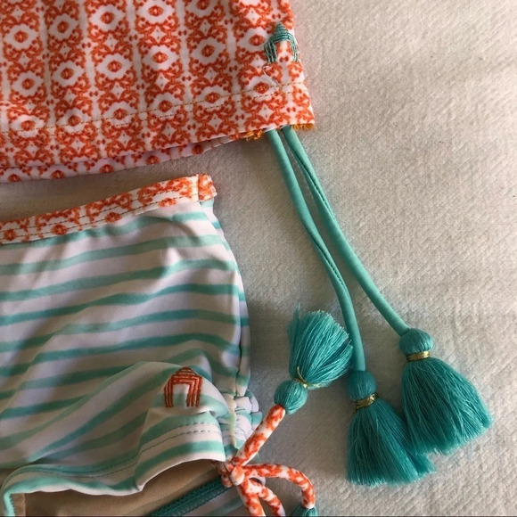 NWOT CABANA LIFE Turks and Caicos Rashguard and Shorts 2 Piece Set - Picture 5 of 8